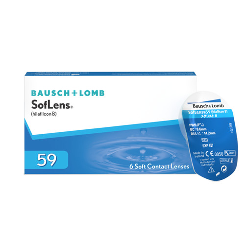 Bausch lomb soflens 59 - bausch, +