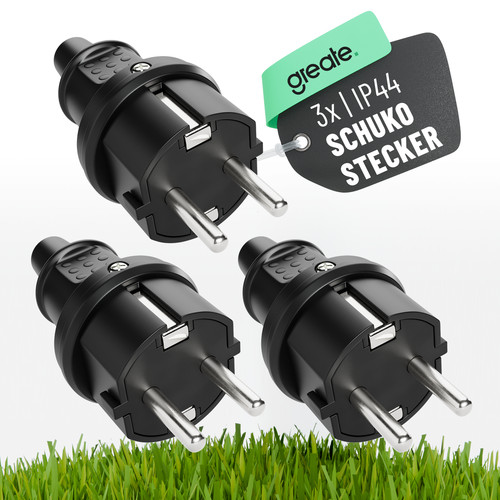 Greate schutzkontakt - 3x,