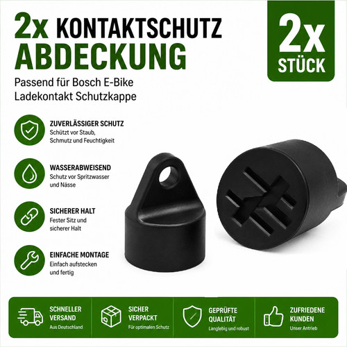 Schutzkappe ladekontakt - 2x,