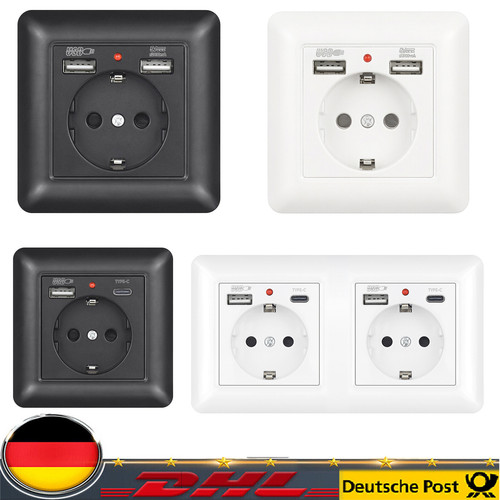 Usb steckdose unterputz - usb,